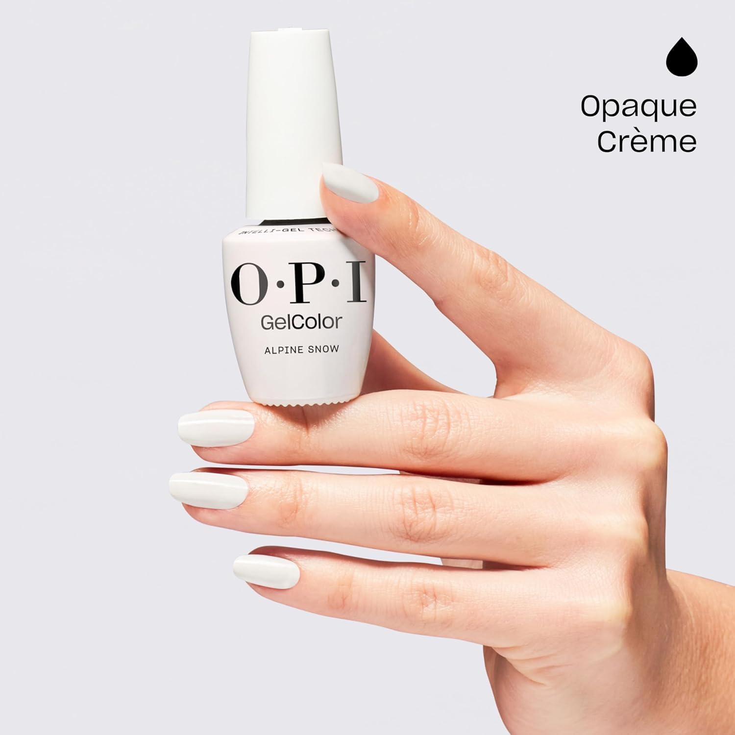 Lavender OPI GelColor Iconic Shades Gel Nail Polish Trio Bundle | Big Apple Red, Bright Red + Alpine Snow, Soft White + Malaga Wine, Dark Red Crème UV Cure Gel Polish Colors