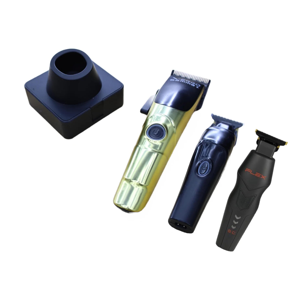 White Smoke Tomb 45 Power Pod for Gamma and Stylecraft Ergo Trimer - All in One Charging Stand for Mens Trimmers - High Performance