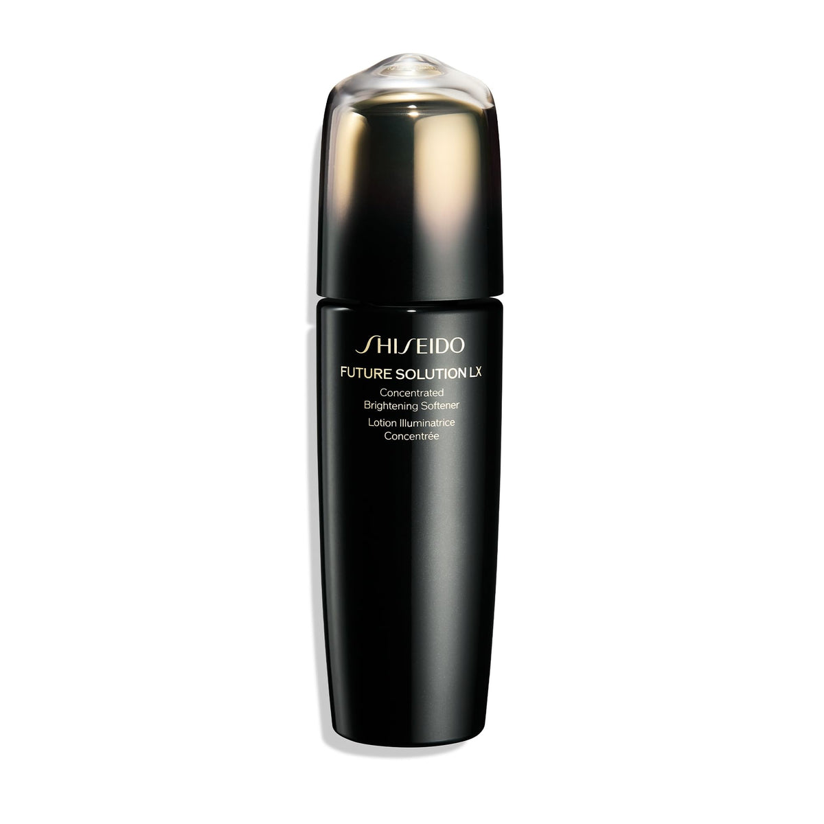 Black Shiseido Future Solution LX Concentrated Brightening Softener - 170 mL - Anti-Aging Facial Lotion - Smooths & Clarifies Skin - All Skin Types - Non-Comedogenic