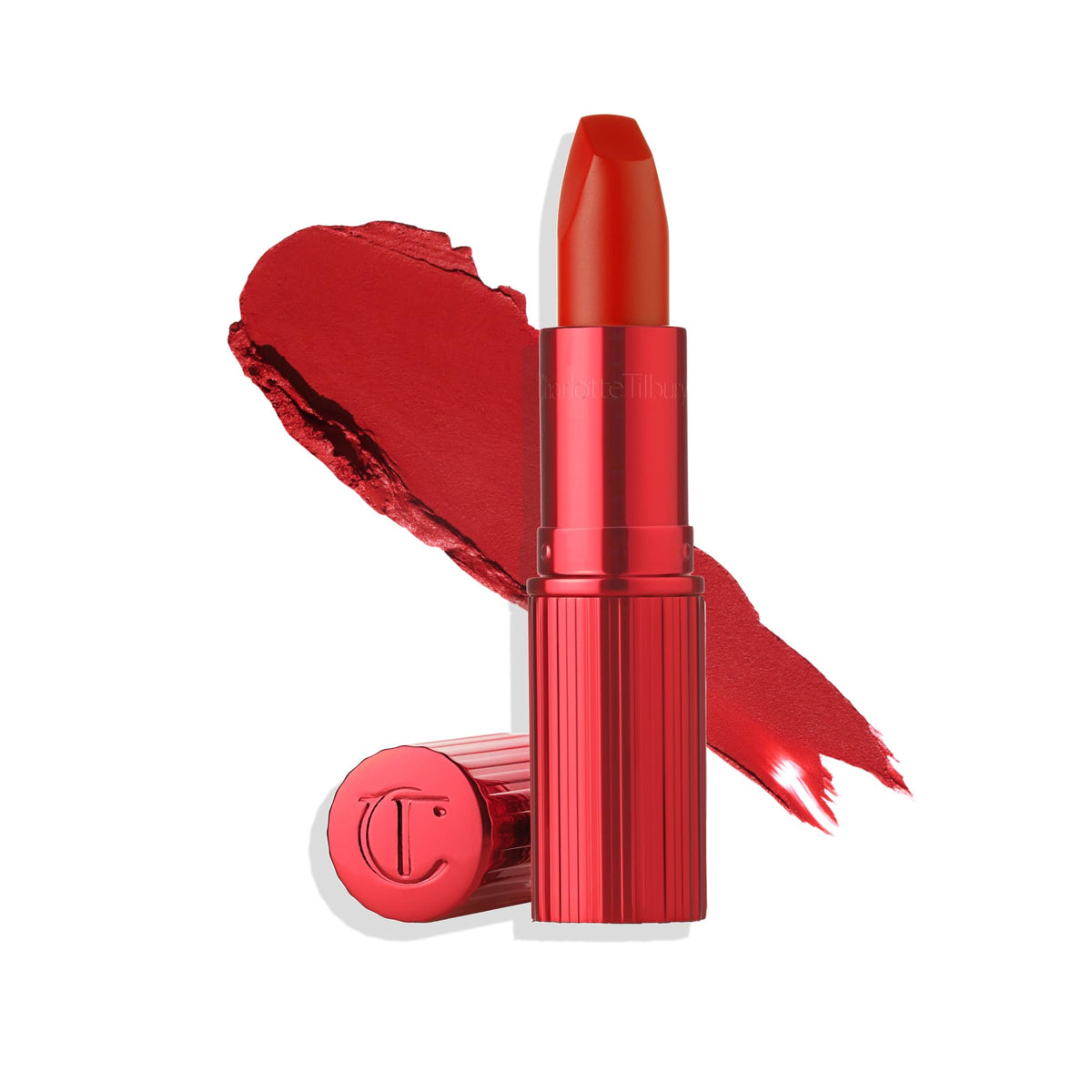 White Smoke Charlotte Tilbury Matte Revolution Lipstick - Long Lasting, Hydrating