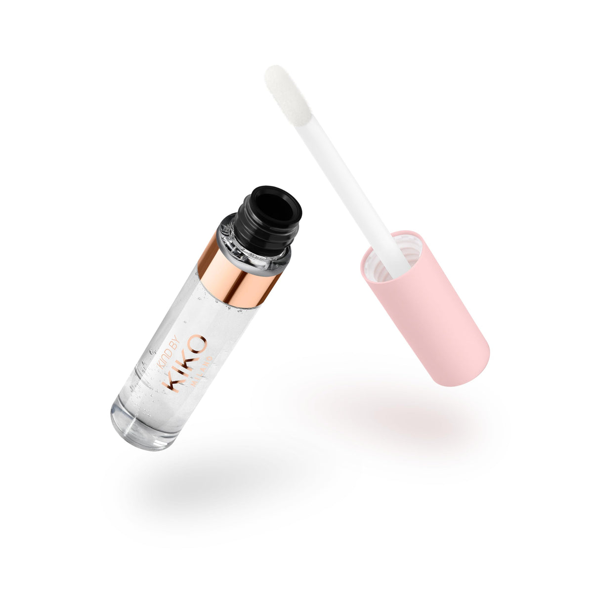 White Smoke KIKO Milano Kind by KIKO Glowy Hydra Lip Oil, 01 Pure Allure