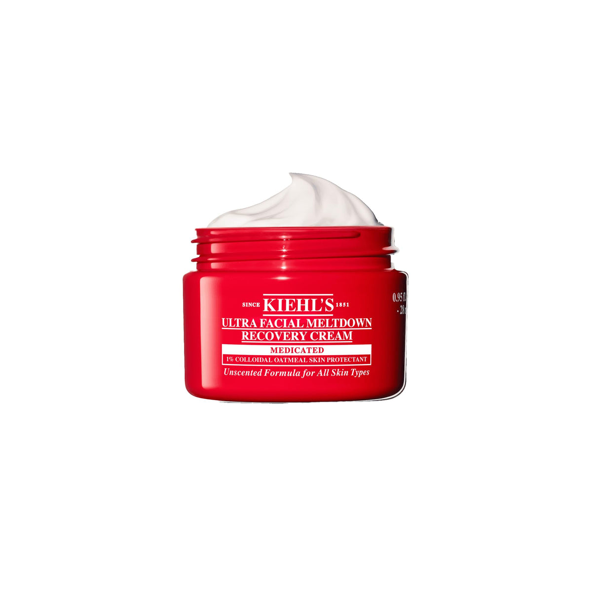 White Smoke Kiehl's - Ultra Facial Meltdown Recovery Barrier Cream, 1% Colloidal