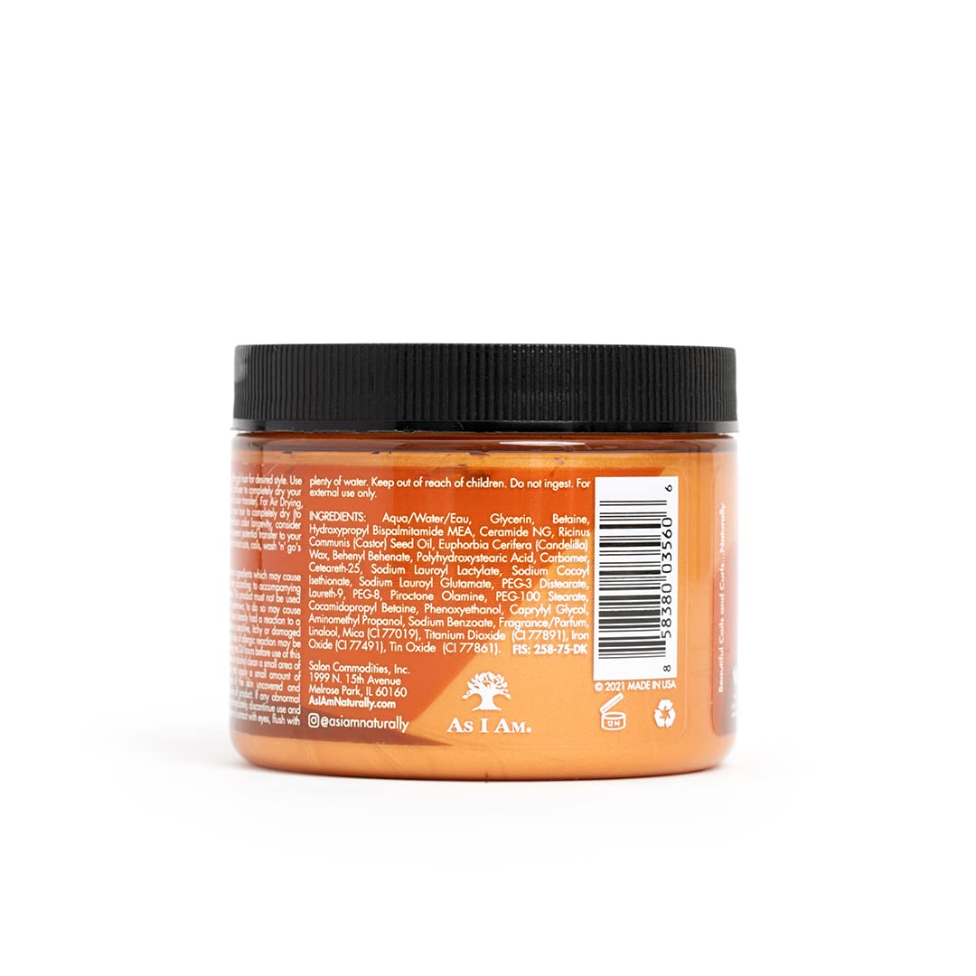 Black As I Am Curl Color - Bold Gold - 6 oz - Temporary Color & Curling Gel - Medium Hold - Vegan & Cruelty Free
