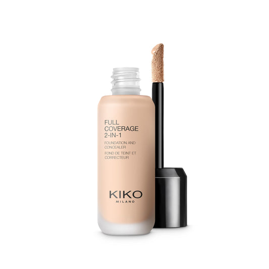 White Smoke KIKO Milano Full Coverage 2 In 1 Foundation & Concealer