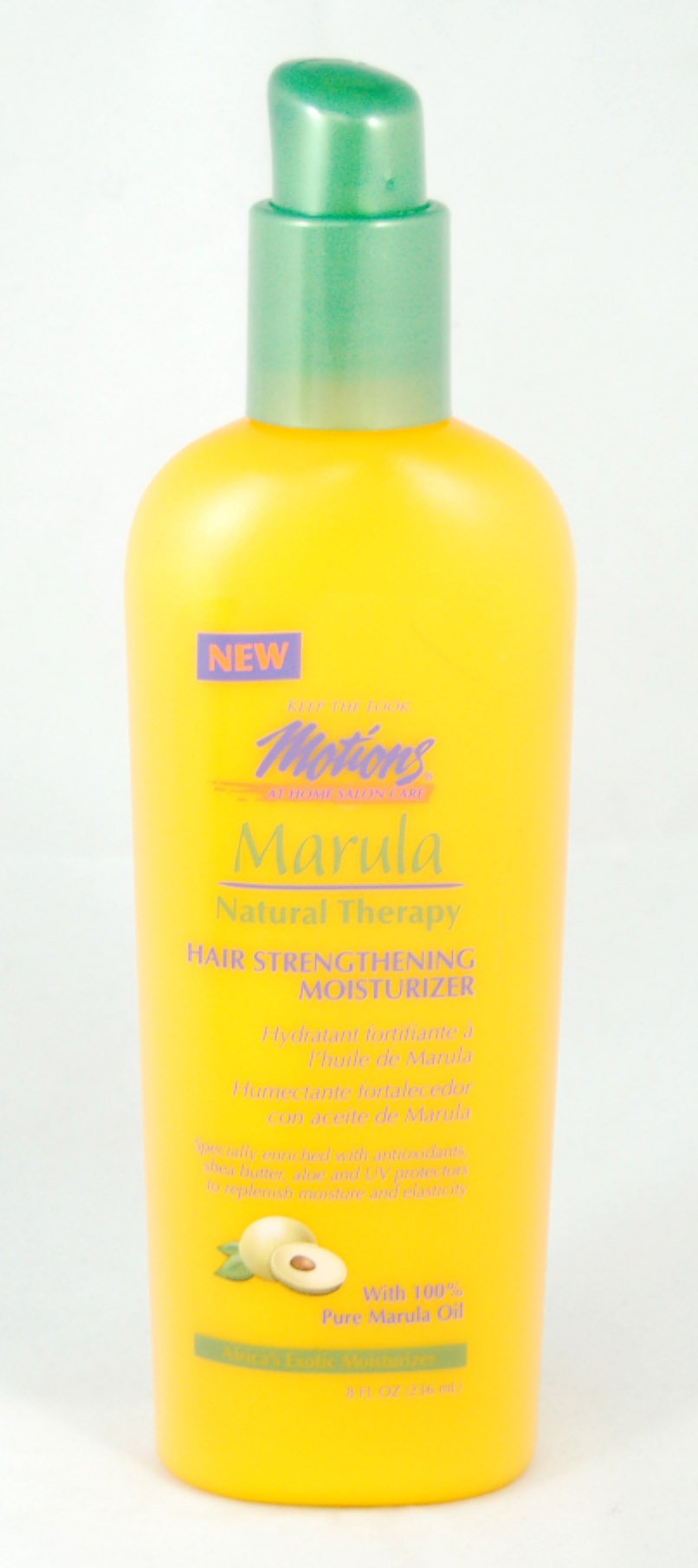 White Smoke Motions Marula Natural Therapy Hair Strengthening Moisturizer 8oz