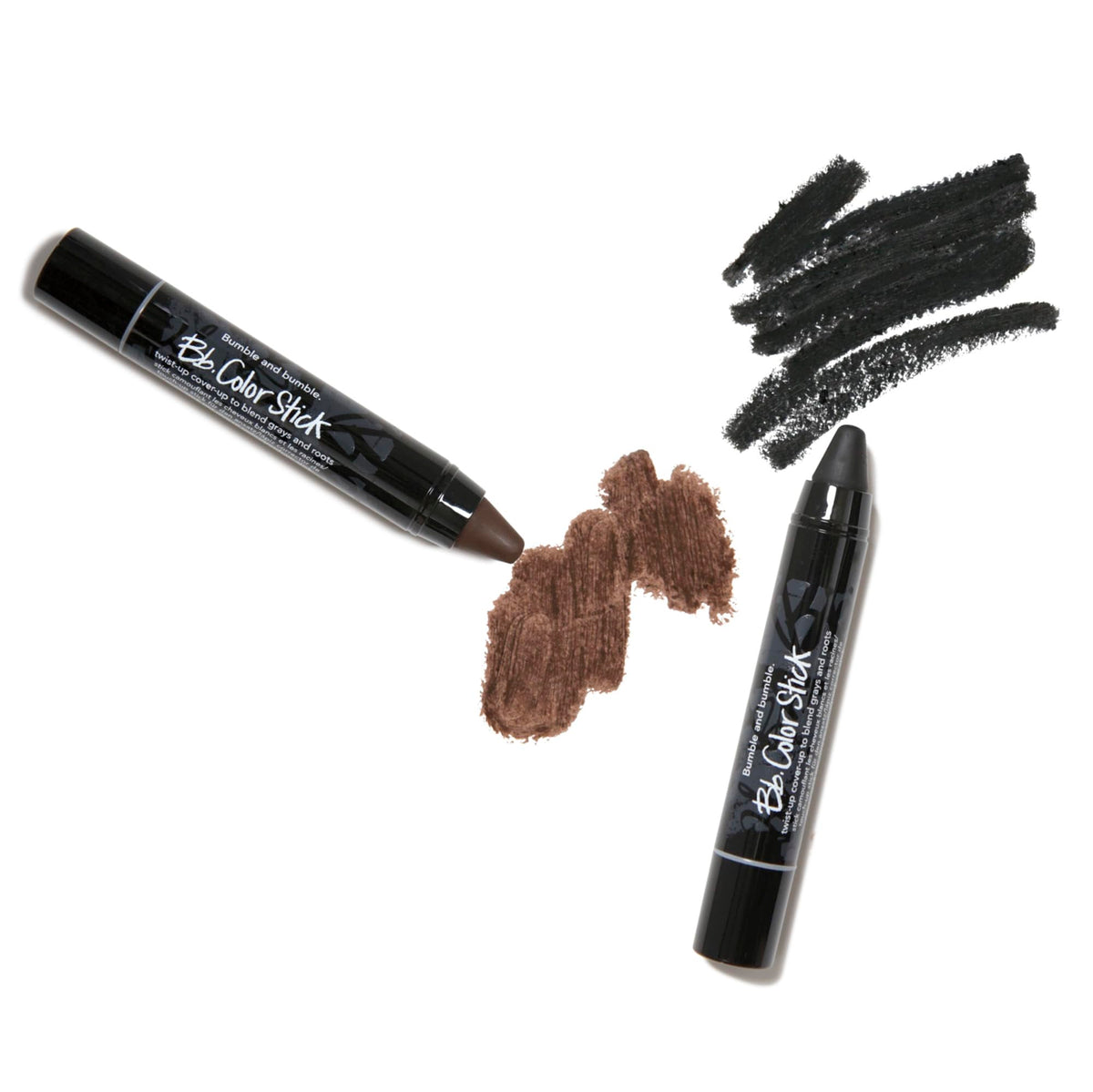White Smoke Bumble and bumble. Color Stick | Gray Hair + Root Cover Up in Natural Shades | Portable, Mess-Free Twist Up Design | Black, 1 Count