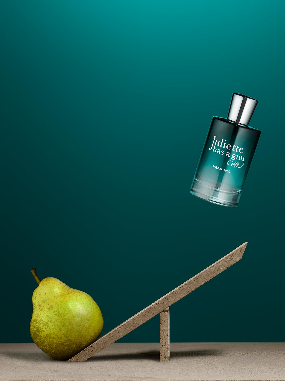 Dark Slate Gray Juliette Has a Gun Pear Inc. Eau de Parfum – Fresh Fruity Perfume for Women – Juicy Pear, Musk, Ambrox – Bright, Playful, Gourmand