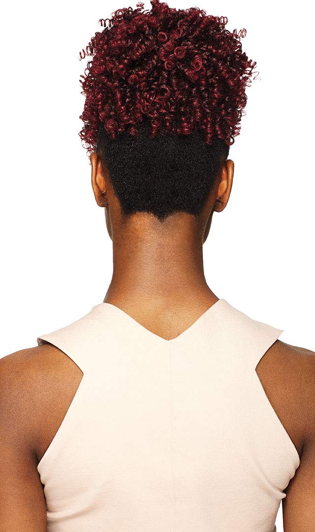 White Smoke HOTTIE (2T1/30) - Outre Timeless Pineapple Pony Synthetic Drawstring Ponytail