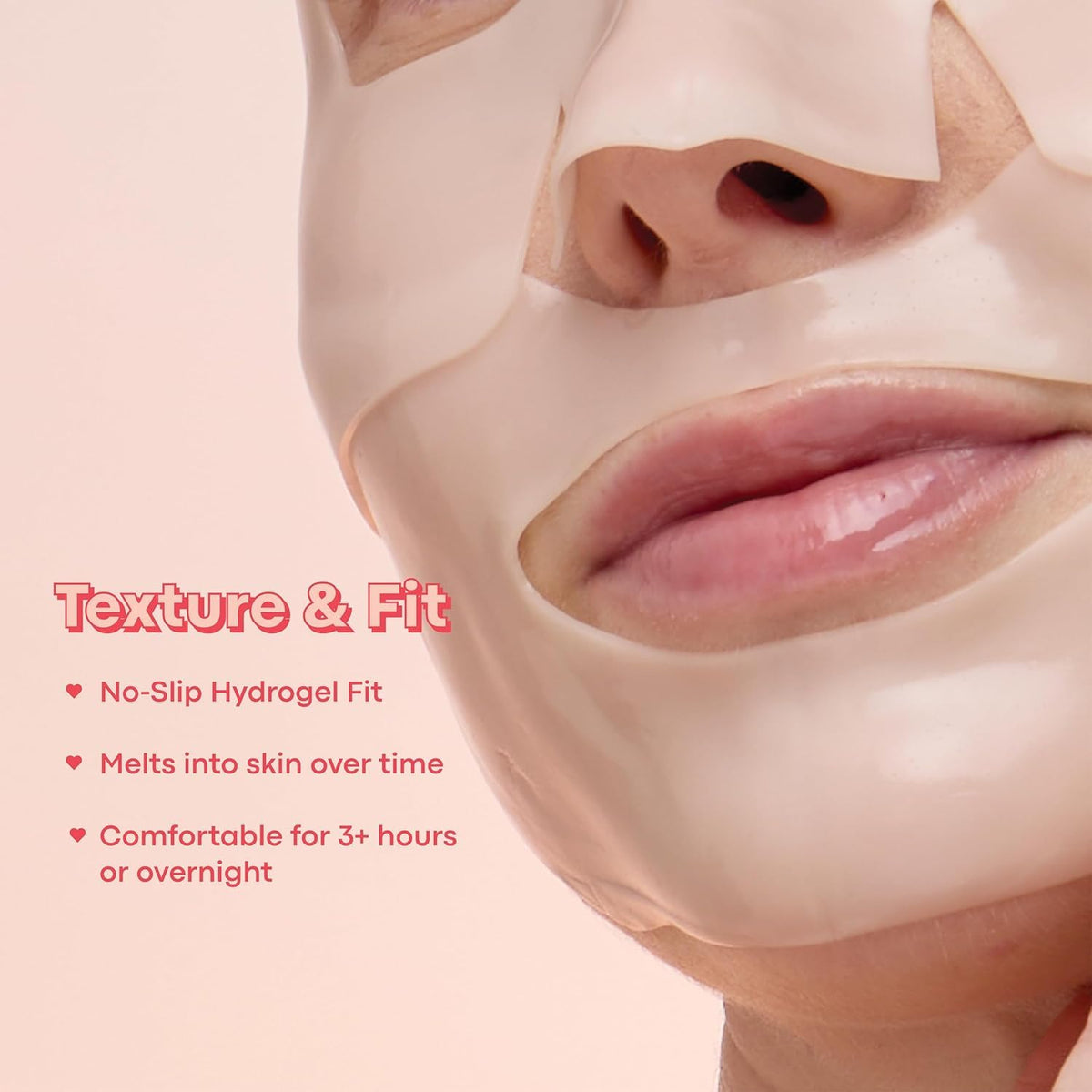 Misty Rose TONYMOLY Mask Melt Blurring Mask, 4-Pack - Argireline, Syn-Ake Peptide