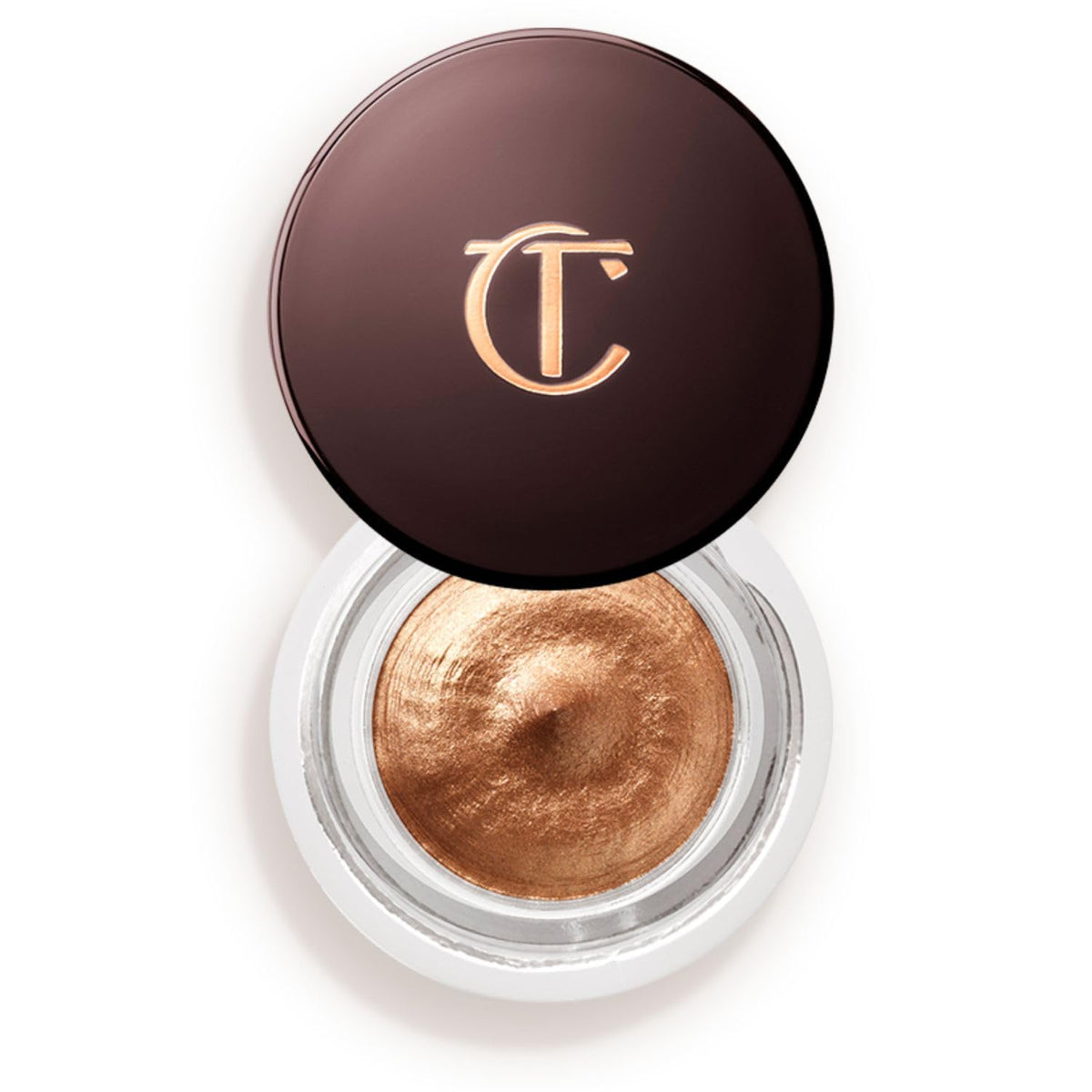White Smoke Charlotte Tilbury Eyes to Mesmerize Cream Eyeshadow - Glide-on-and-go