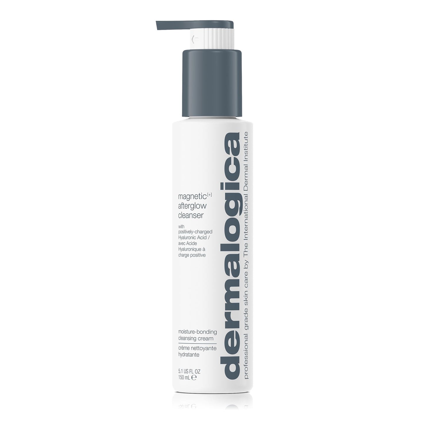 White Smoke Dermalogica Magnetic AfterGlow Facial Cleanser, Mucin Cleansing Cream with Hyaluronic Acid - Delivers Glowing and Moisturizing Skin, 5.1 fl oz