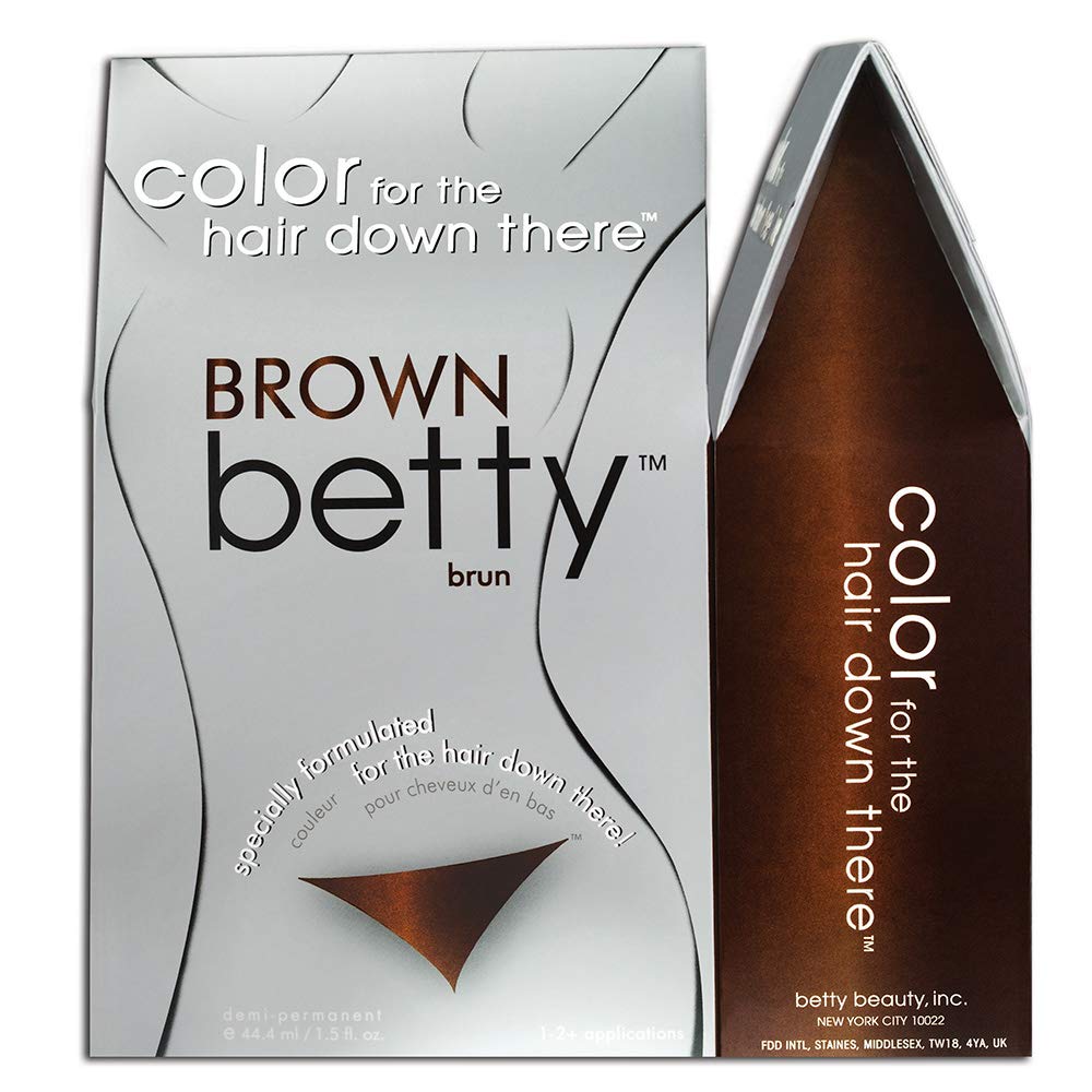 Gray Brown Betty - Hair Color for the Hair Down There Kit