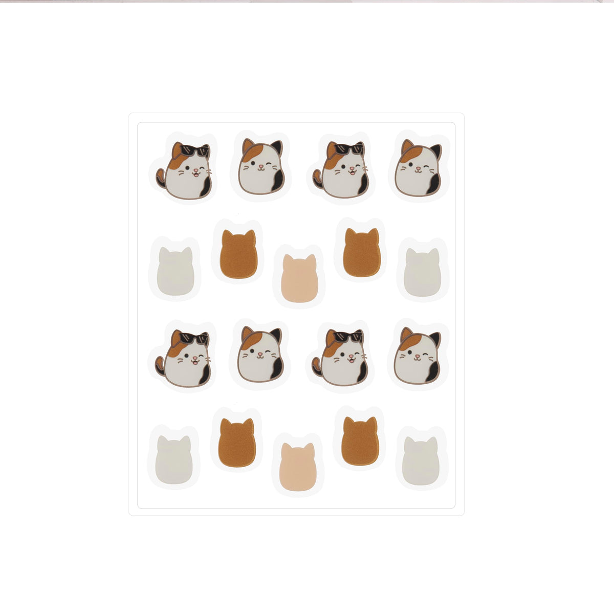 White Smoke TONYMOLY x Squishmallows Cam Hydrocolloid Acne Blemish Patches, 36 Count