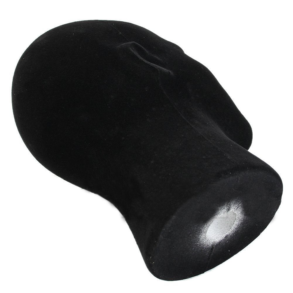White Smoke LIAMTU Male Wigs Display Mannequin Head Stand Model HTC Vive VR Headsets Mount Styrofoam Foam Black
