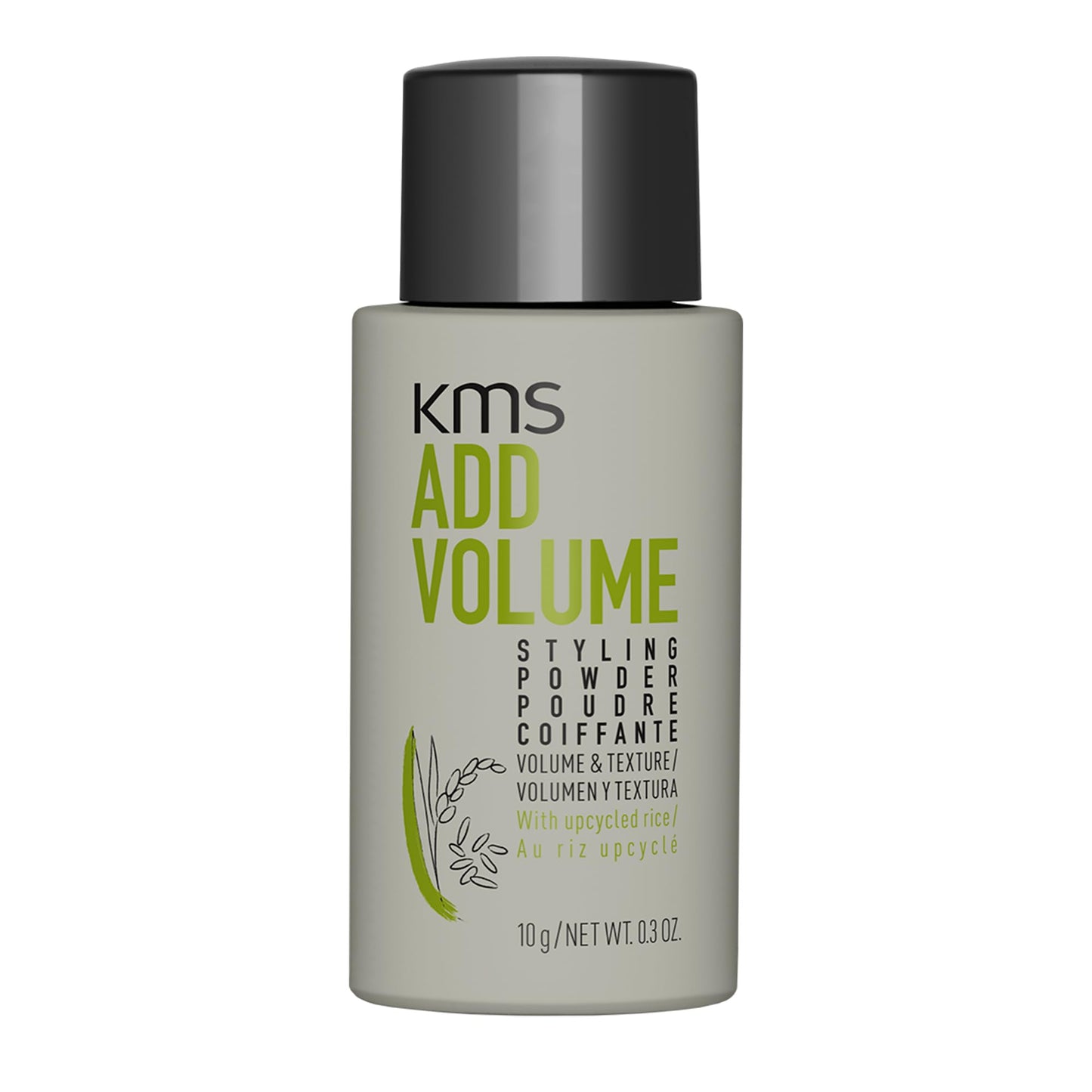 Dark Gray AddVolume Styling Powder, Texture & Volume for Fine to Medium, Limp Hair, 10g