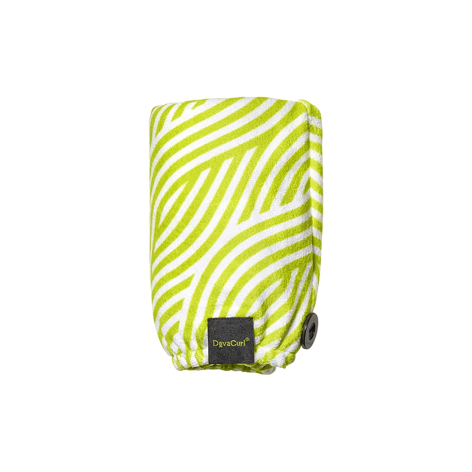 Lemon Chiffon DevaCurl DevaTwist Anti-Frizz Microfiber Towel Wrap, Hands Free Design