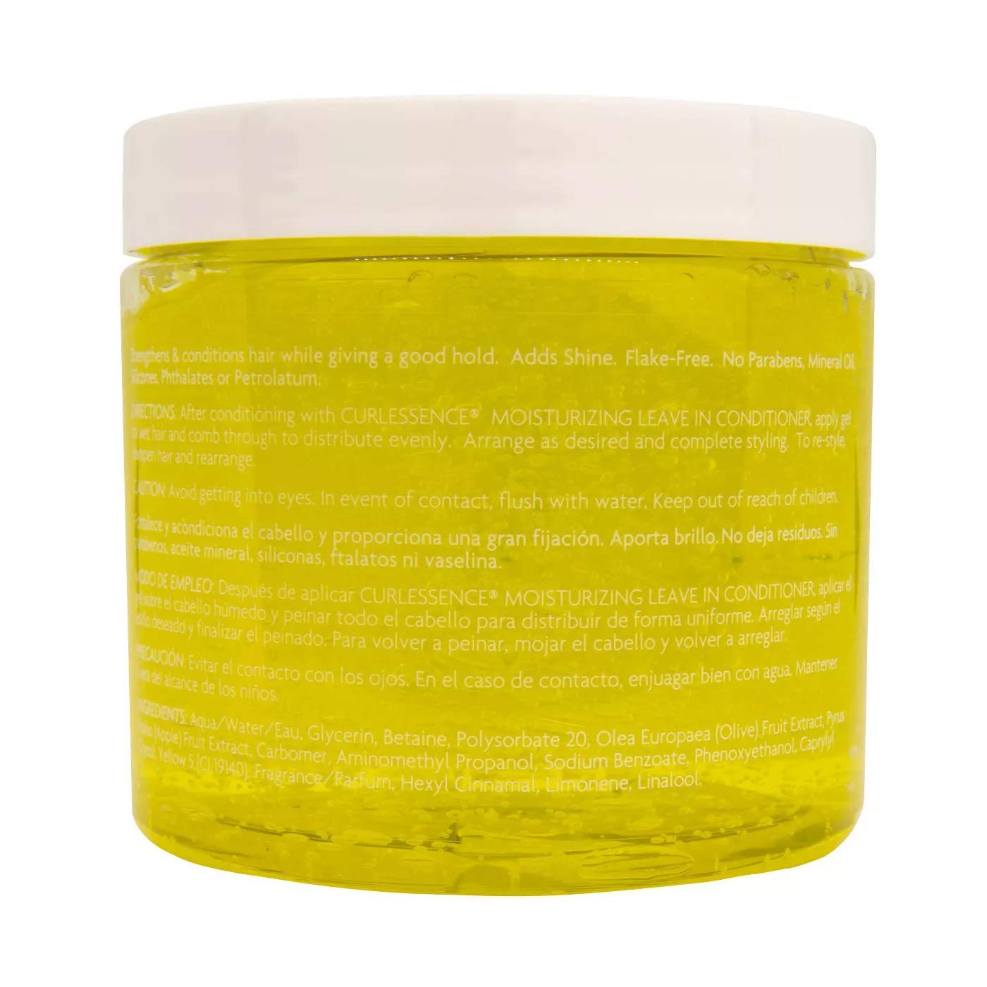 Goldenrod KeraCare GelEssence Strengthening Gel - 16 ounce - with Extra Virgin Olive Oil (EVOO) - Strengthens Hair - Adds Shine - Flake Free - Vegan - Crunch Free