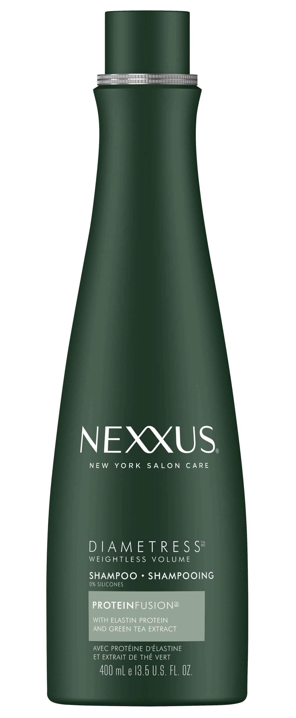 White Smoke Nexxus Diamtress Volume Shampoo for Fine and Flat Hair 13.5 Ounce