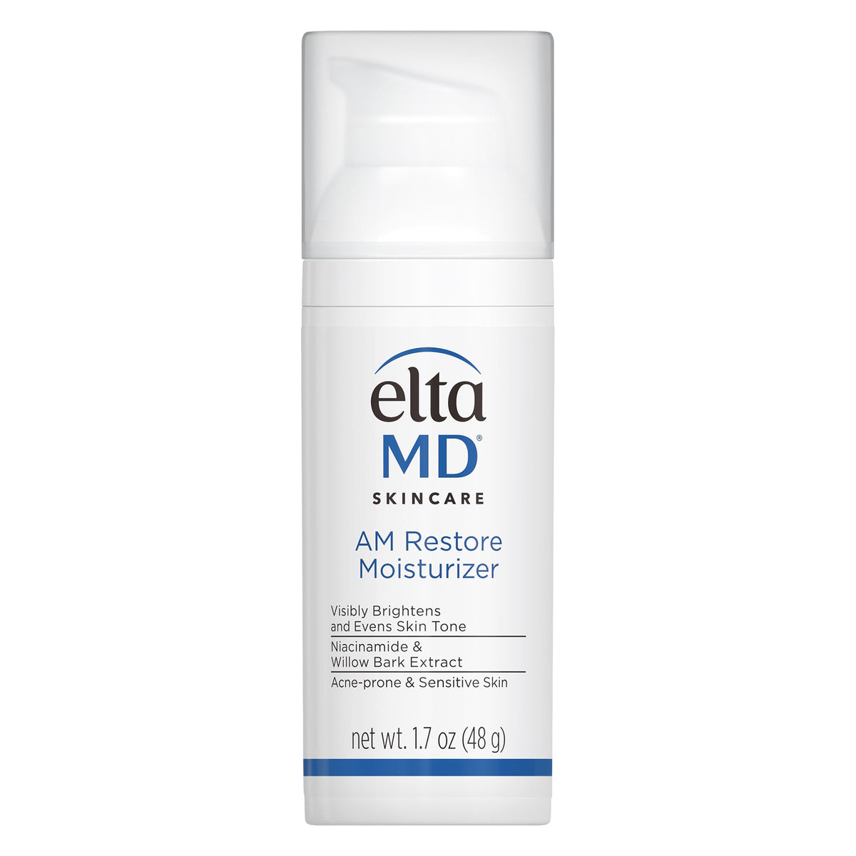 Lavender EltaMD AM Restore Daily Facial Moisturizer, Lightweight, 0.5 oz