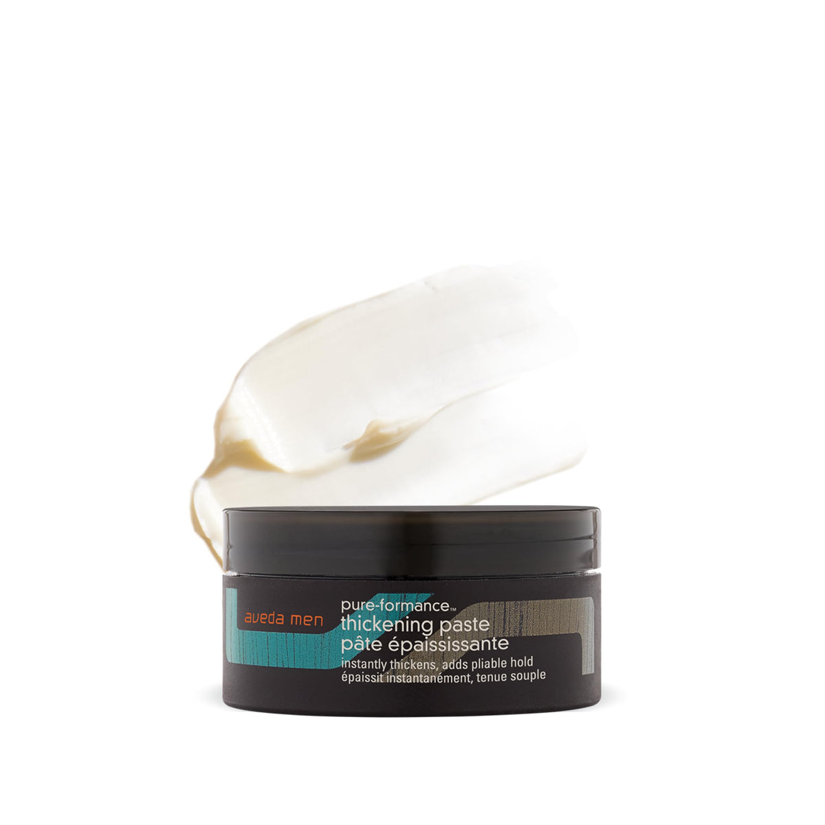 White Smoke AVEDA Men Pure-Formance Thickening Paste | Thickens Hair | Versatile Hold | Natural Finish Hair Styling Paste | With Amla |91% Naturally Derived*, 2.5 Fl Oz