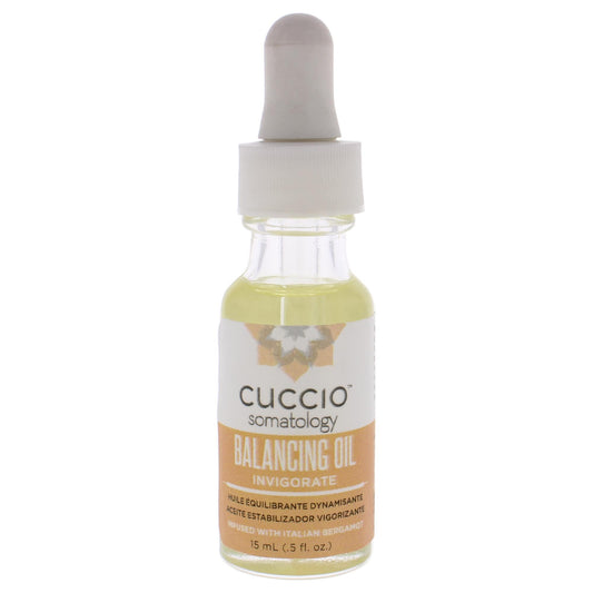 White Smoke Cuccio Somatology Balancing Oil Invigorate - Helps Awaken The Senses - Ideal for Yoga and Massages - Can Be Diluted - Applies Directly to Skin - Infused with Italian Bergamot - Cruelty Free - 0.5 oz