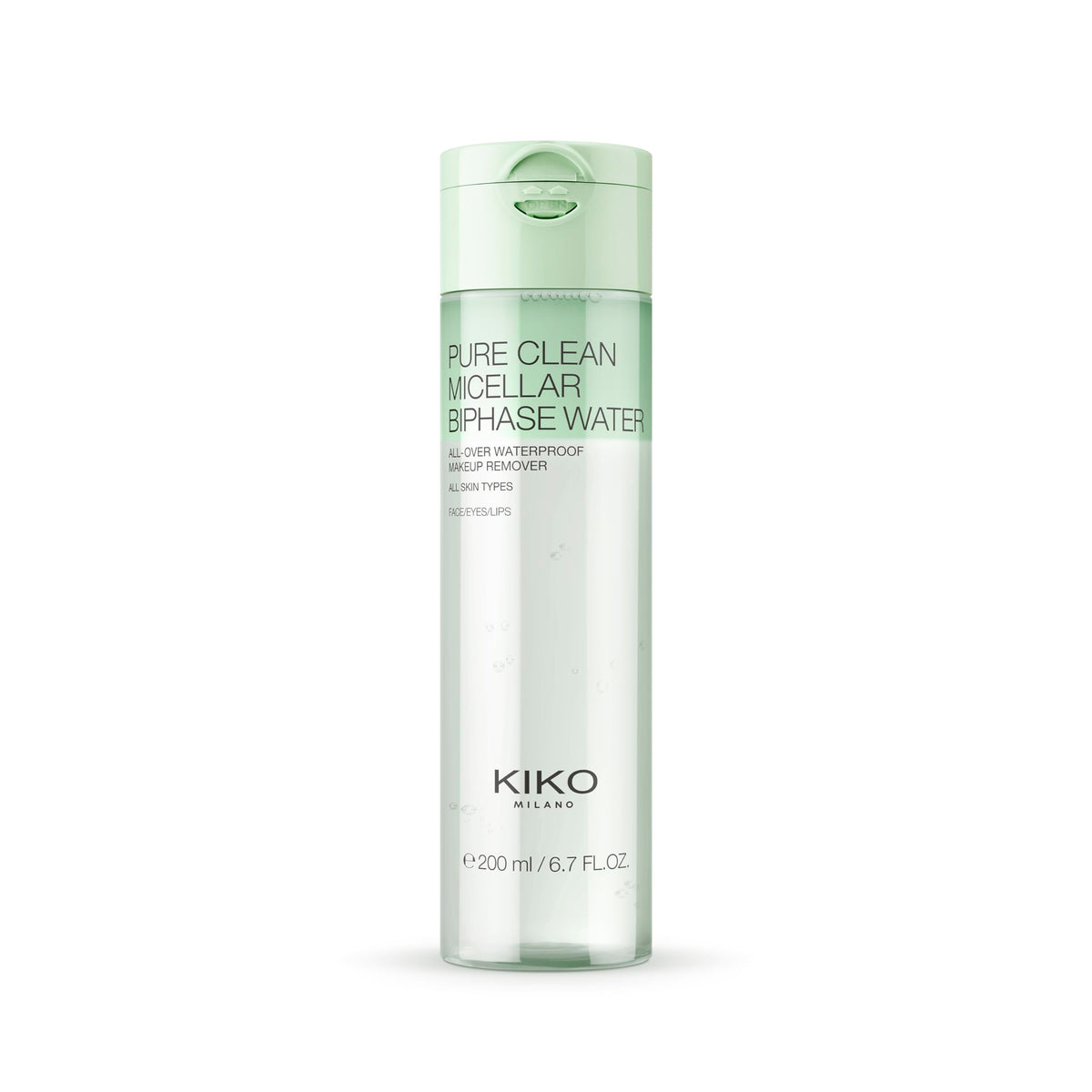 White Smoke KIKO Milano Pure Clean Micellar Biphase Water