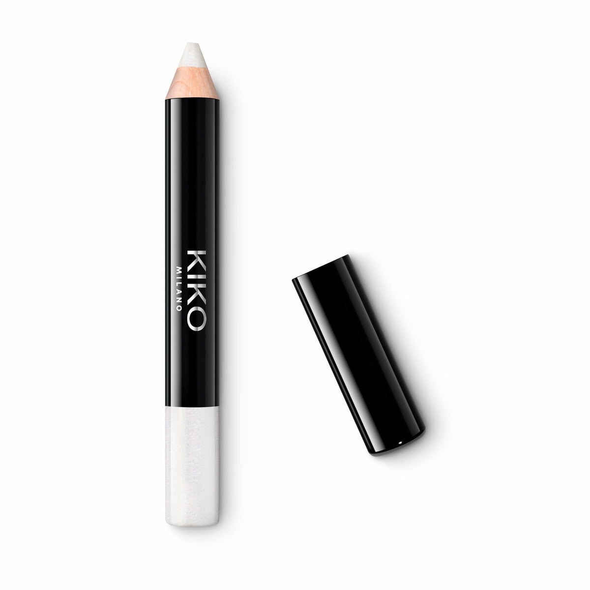 White Smoke Kiko Milano Smart Fusion Creamy Lip Crayon, 01 Caffelatte