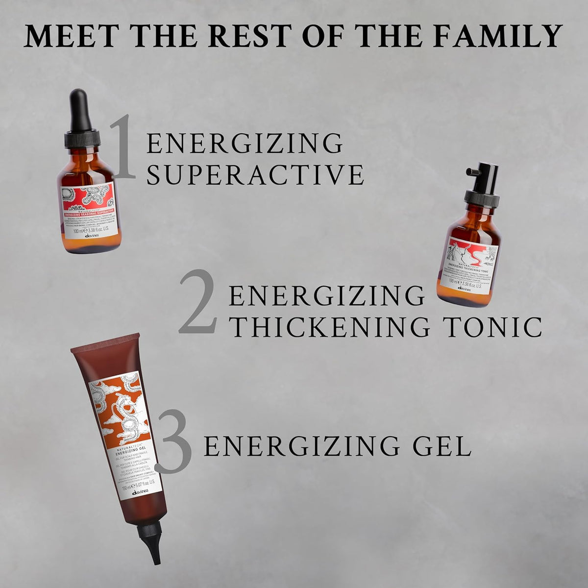 Gray Naturaltech Energizing Seasonal Superactive Serum for thinning fragile hair