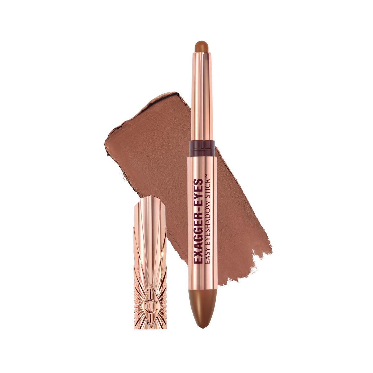 White Smoke Charlotte Tilbury Exagger-Eyes Easy Eyeshadow Stick, Blendable Cream