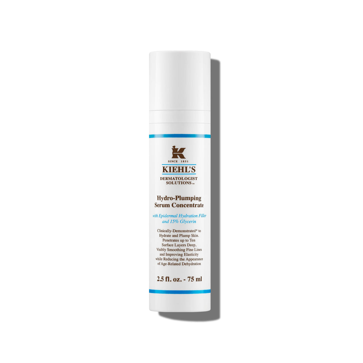White Smoke Kiehl's - Hydro-Plumping Hydrating Serum Concentrate