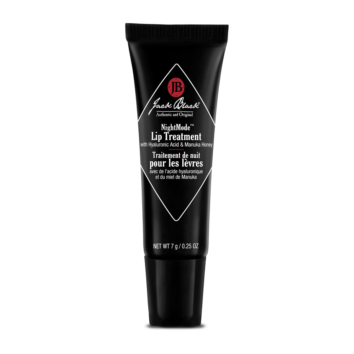White Smoke Jack Black NightMode Lip Treatment, Overnight Lip Mask, 0.25 oz