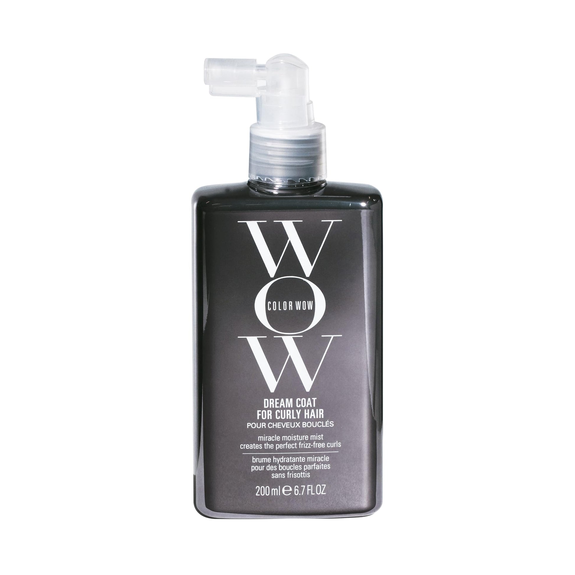 White Smoke COLOR WOW Dream Coat for Curly Hair – Frizz-Free Curls Made Easy, Moisture-Boosting Spray, Curl-Enhancing Formula