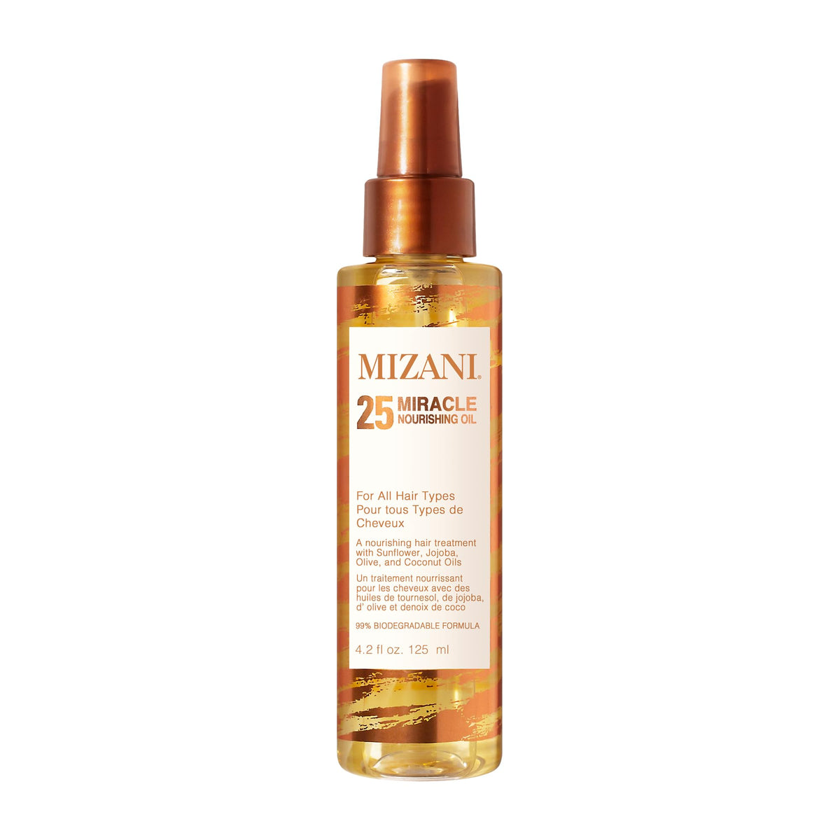 White Smoke Mizani 25 Miracle Nourishing Hair Oil – Hydration & Shine For Curly Hair