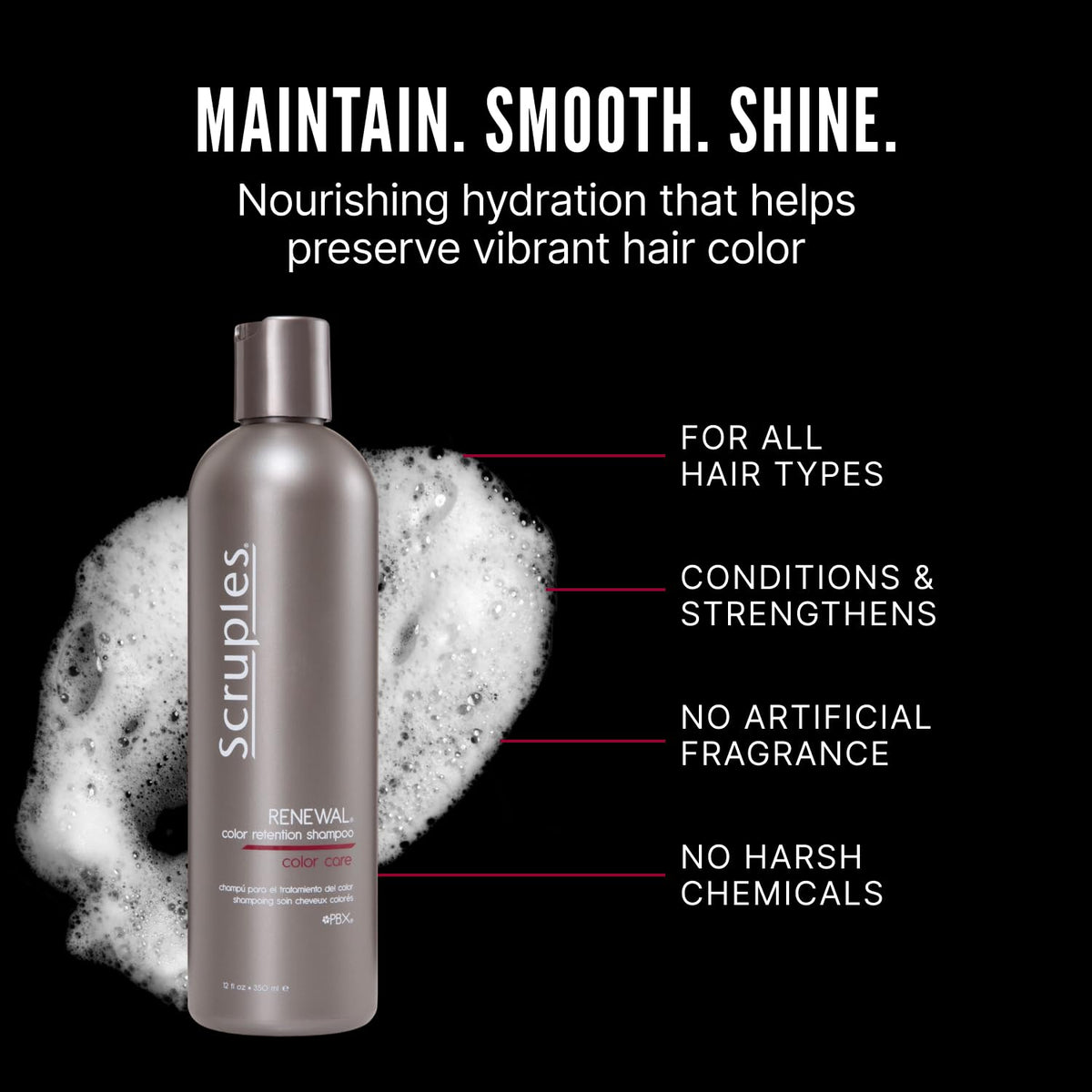 Black Scruples Renewal Shampoo