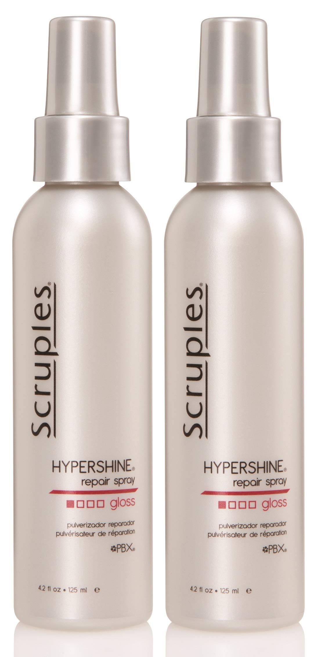 Gray Scruples Hypershine Repair Spray - Hair Conditioning & Detangling Spray with Argan Oil & Quinoa - Softens & Hydrates Hair - Lightweight & Suitable for All Hair Types (Pack of 2)