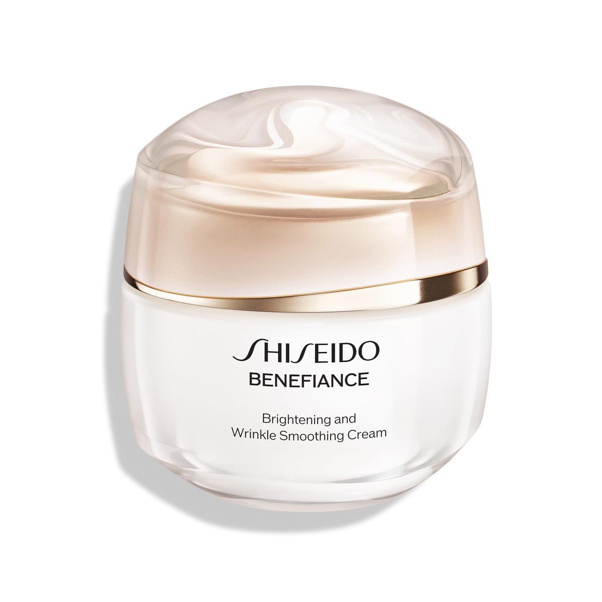 White Smoke Shiseido Benefiance Brightening and Wrinkle Smoothing Cream - 50 mL - Moisturizer Visibly Improves Dark Spots & Wrinkles with Plant-Based Retinol - 24HR Hydration - Non-Comedogenic, All Skin Types