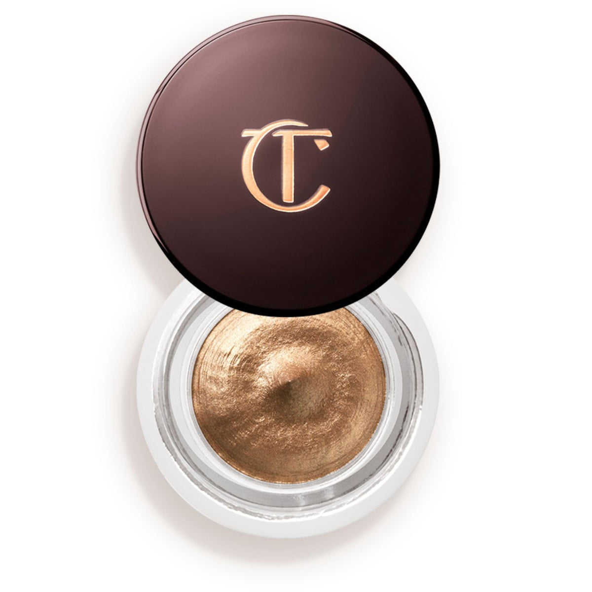 White Smoke Charlotte Tilbury Eyes to Mesmerize Cream Eyeshadow - Glide-on-and-go