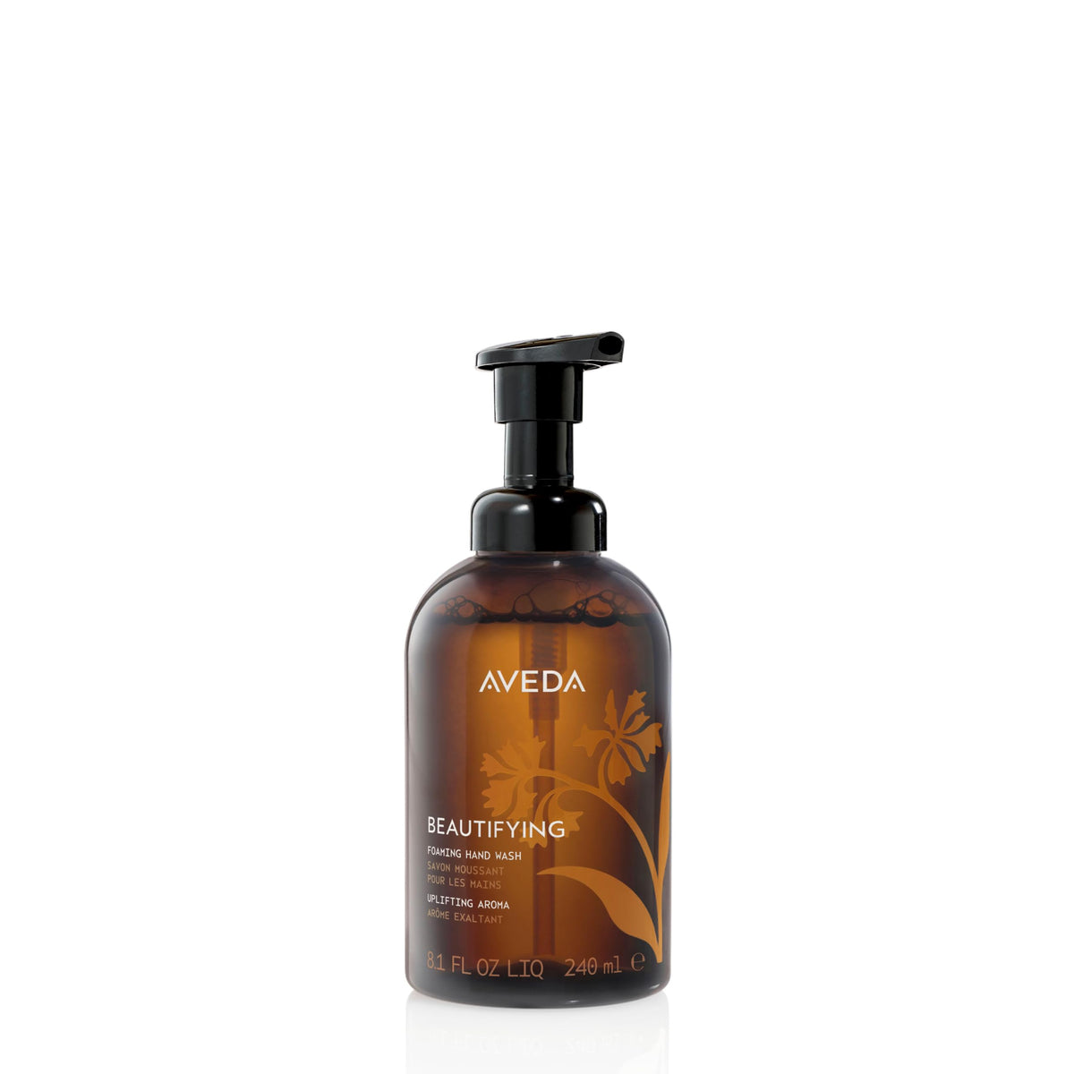 White Smoke AVEDA Beautifying Foaming Hand Wash | Gentle Refillable Foaming Hand Cleanser With Signature Uplifting Aroma | With Plant Derived Glycerin | 97% Naturally Derived*, 8.1 Fl Oz