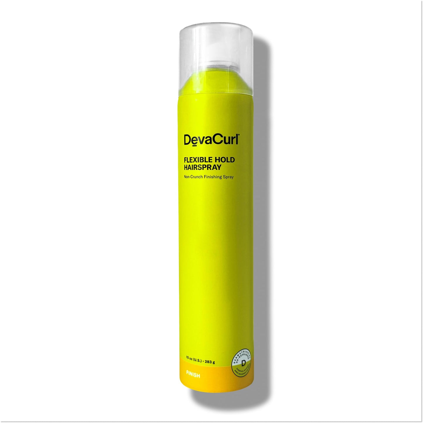 White Smoke DevaCurl Flexible Hold Hairspray Non-Crunch Finishing Styler, Bright Breeze, 10 fl. oz