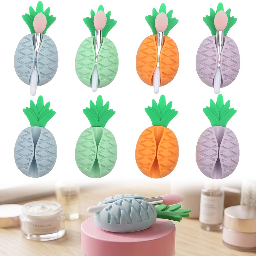 White Smoke LIUZONGIN 12 Pcs Lip Brush Holder Set Compatible with LANEIGE Lip Mask