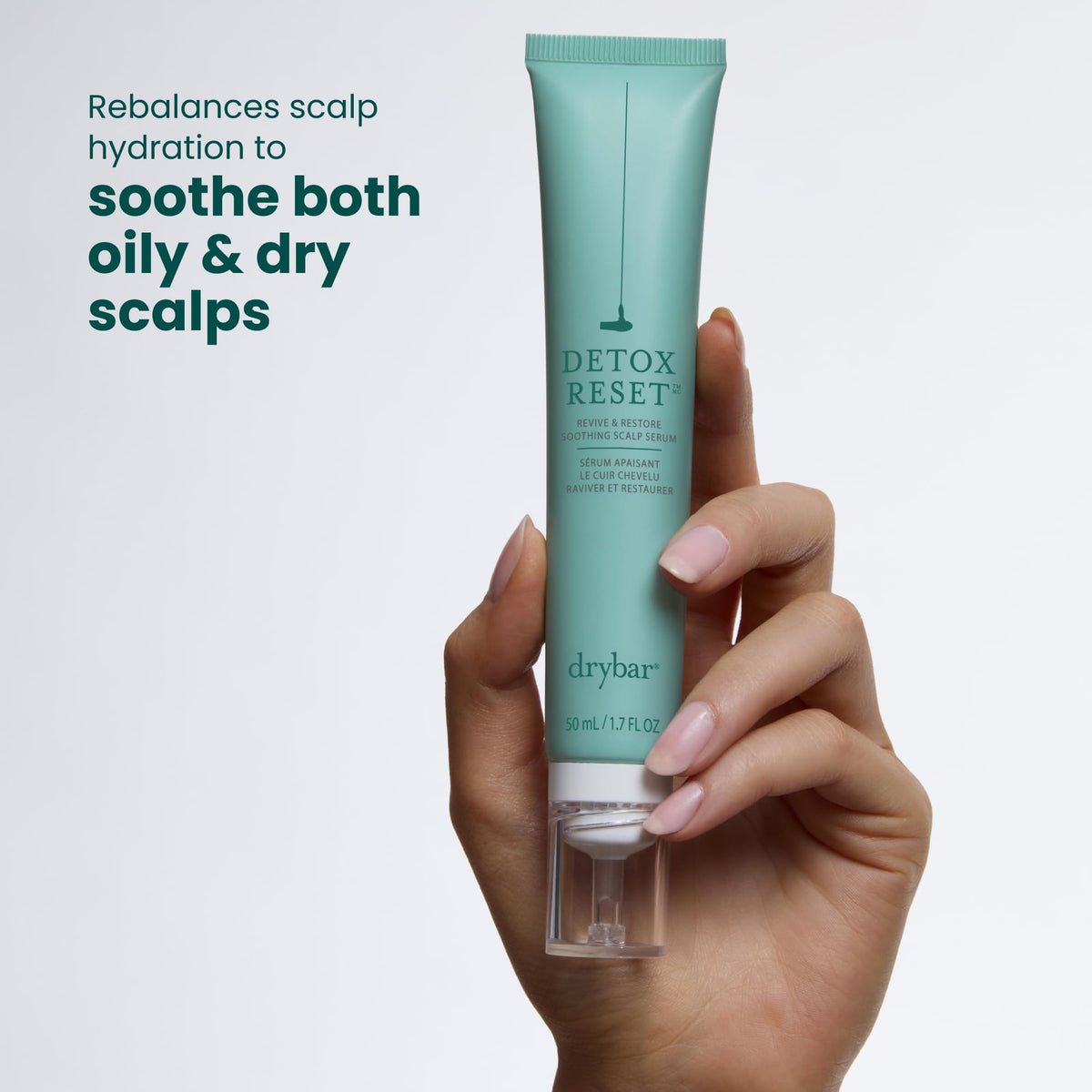 Lavender Drybar Detox Reset Revive & Restore Soothing Scalp Serum, 1.7 oz