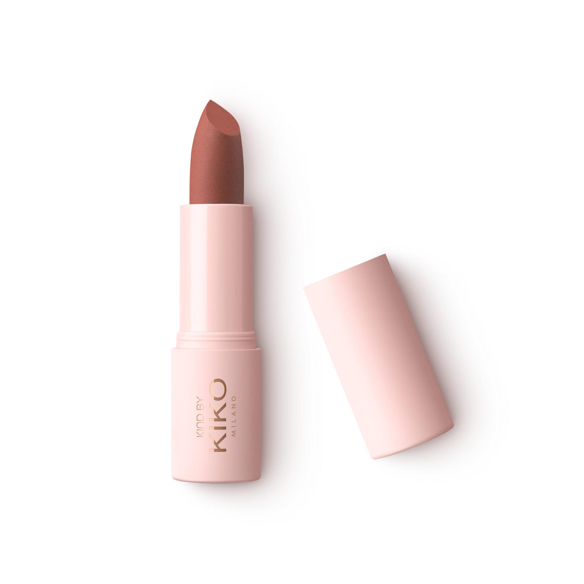 White Smoke KIKO Milano Kind by KIKO Soft Matte Lipstick, 01 Woodland
