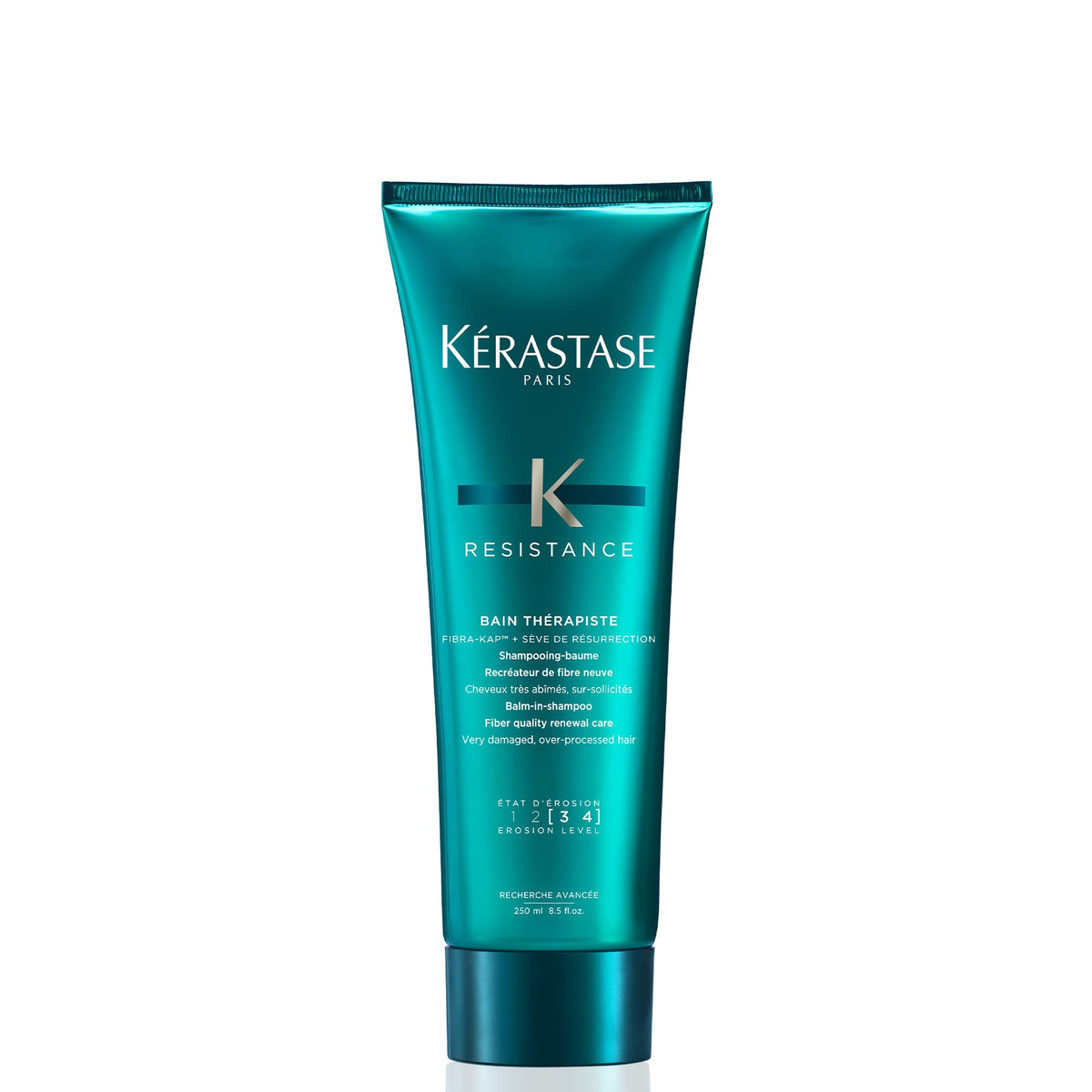White Smoke KERASTASE Resistance Strengthening Shampoo for Damaged Hair