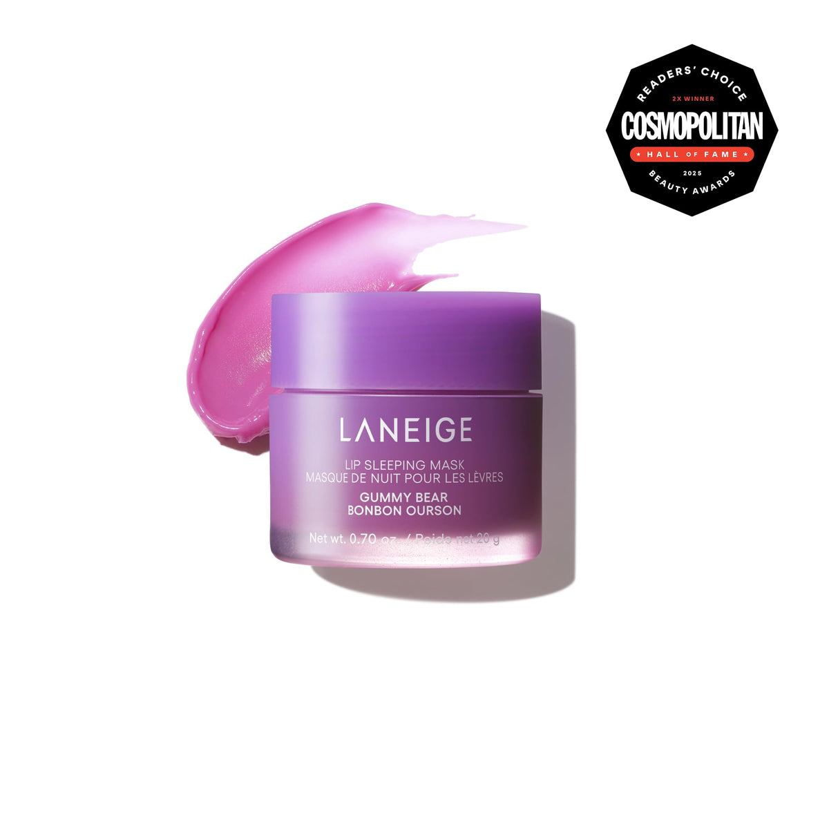 White Smoke LANEIGE Berry Sweet Lip Trio Set