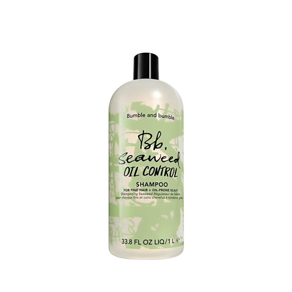 Tan Bumble and bumble. Seaweed Oil Control Shampoo | Purifying Formula Removes Excess Oil Without Overdrying | For Oil-Prone Scalp + Hair | Seaweed Blend, Zinc PCA, Lactobacillus, 2.0 Fl Oz