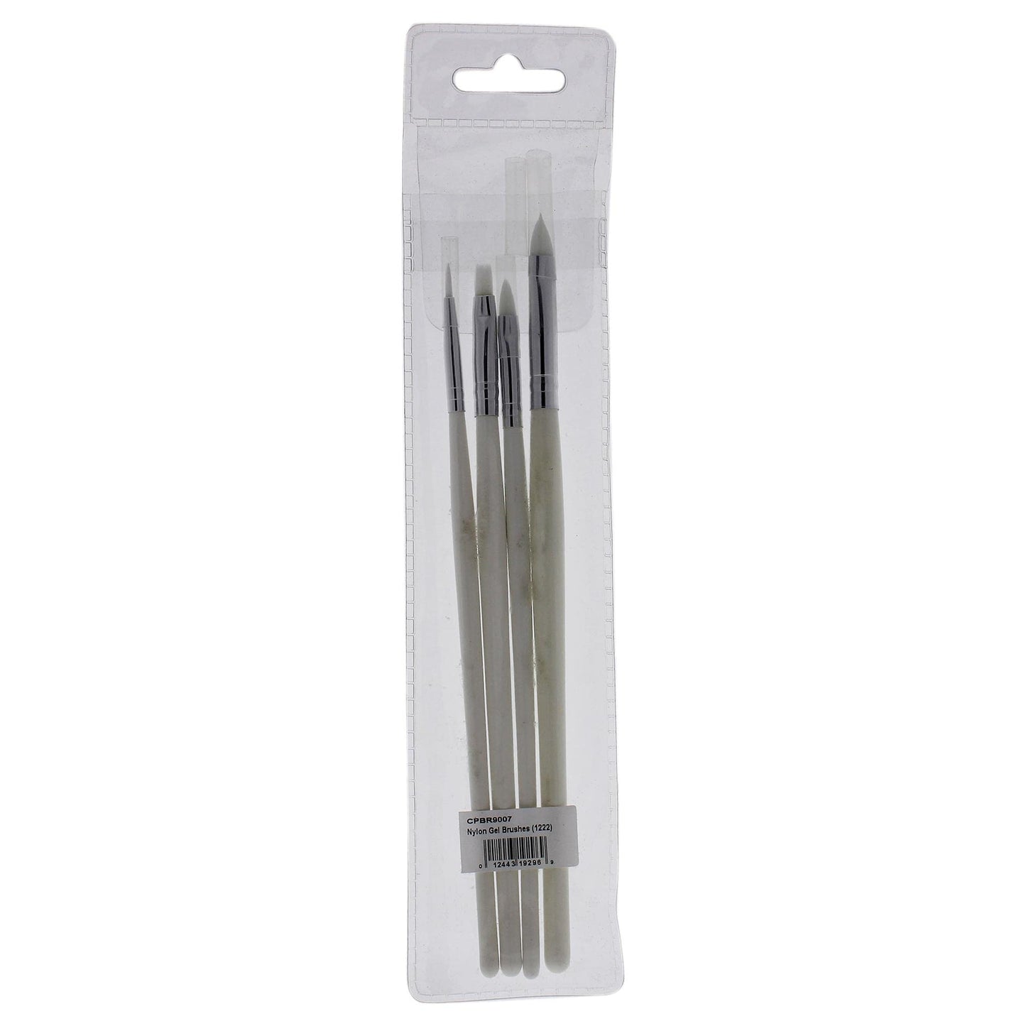 Light Gray Cuccio Nylon Nail Gel Brush Set - 1222 1 Pc