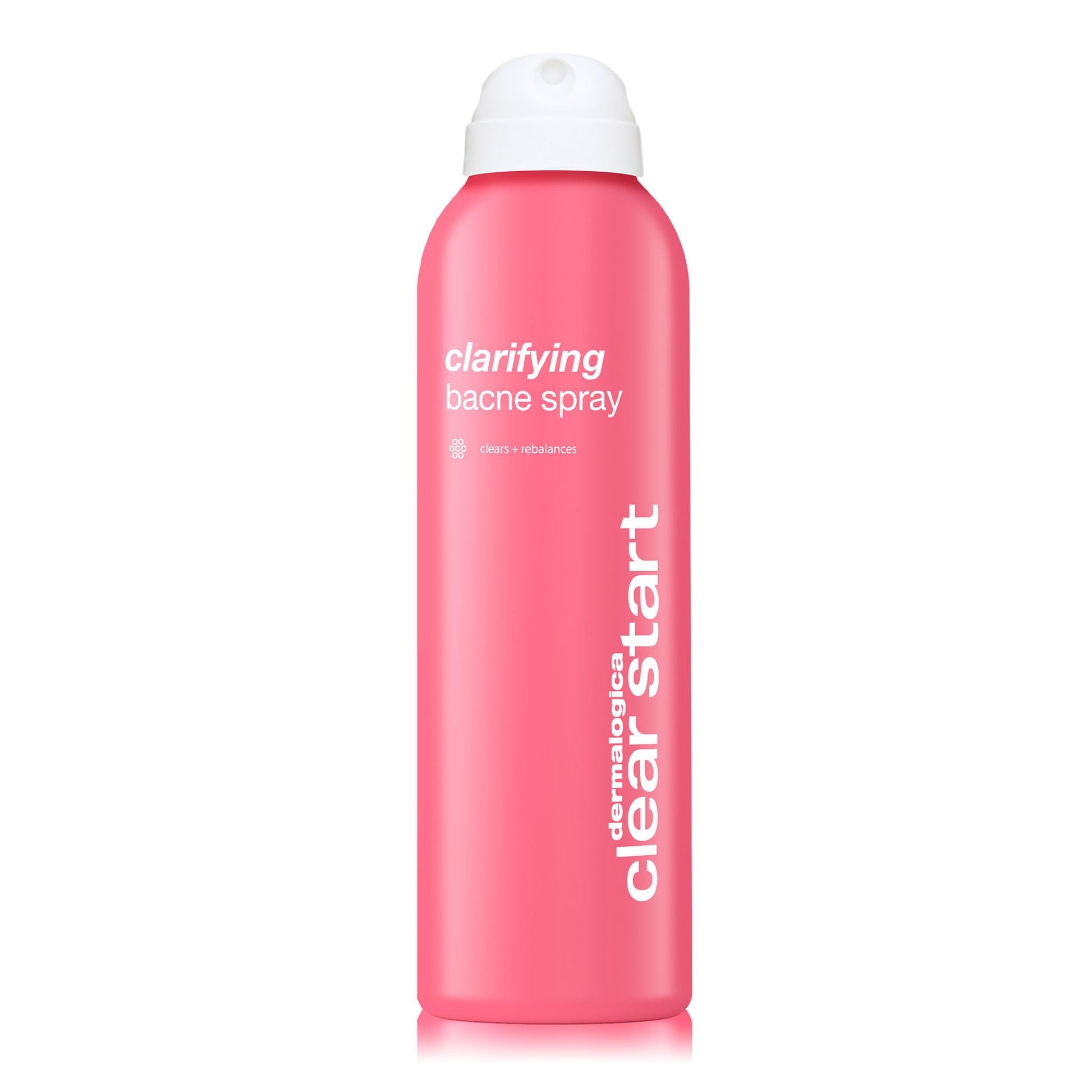 Light Coral Dermalogica Clear Start Clarifying Bacne Spray, Back Acne Treatment Spray for Body Breakout - Pore Clearing, Preventing Pimple with Salicylic Acid, Witch Hazel, Tea Tree Oil, All Skin Type, 6 fl oz