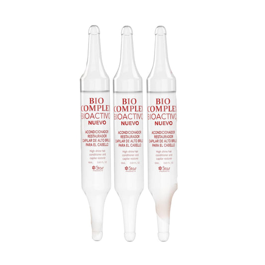 White Smoke Bio Complex Bioactivo High Shine Hair Conditioner 3 Pack – 0.61 oz Each, Intense Nourishment & Glossy Shine Treatment for All Hair Types