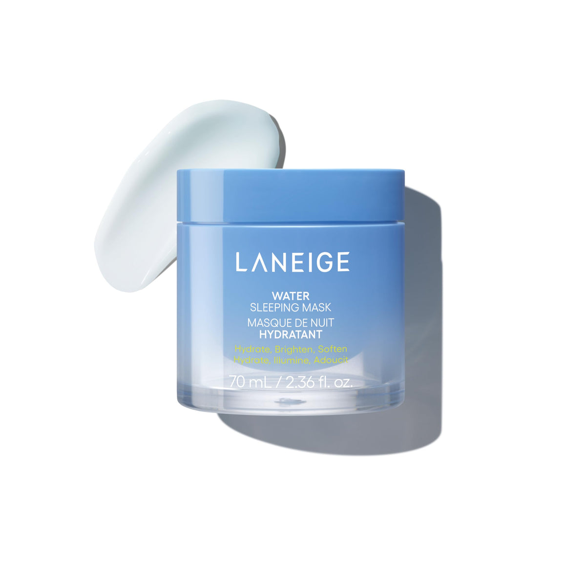 White Smoke LANEIGE Water Sleeping Mask | Hydrating Korean Overnight Face Mask