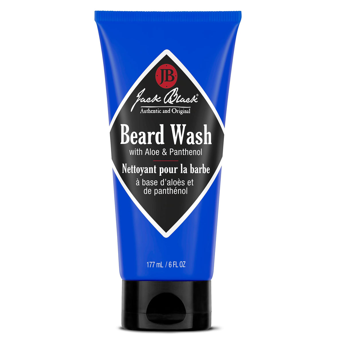 White Smoke Jack Black Beard Wash and Conditioner for Men, 6 Fl Oz